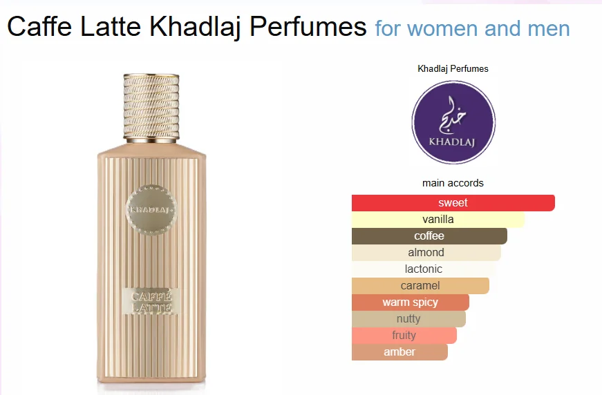KHADLAJ Cafe Latte EDP 100 ML - Image 4